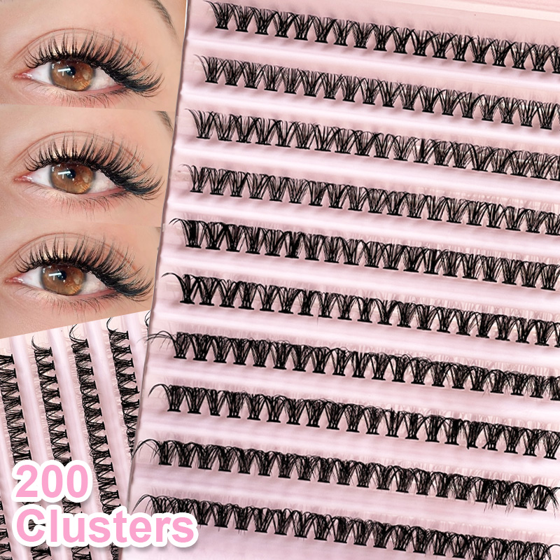 Eyelash Extension Options - Individual Lashes Eyelash tuft 8-16mm 200pcs