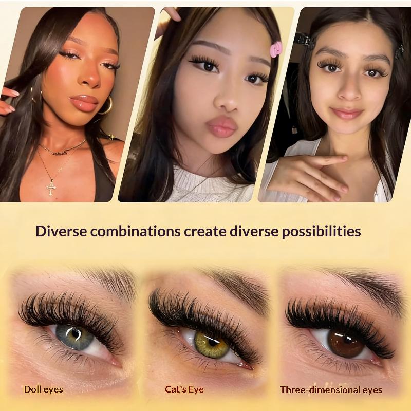 Eyelash Extension Glue - New DIY Lashes Extension Kit Glue-free