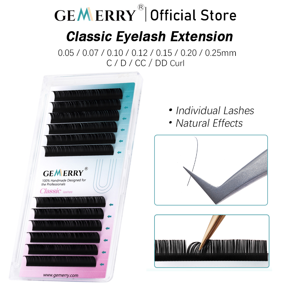 Eyelash Extension Korea Natural - 25Mm Cá Nhân Nối Dài Lông