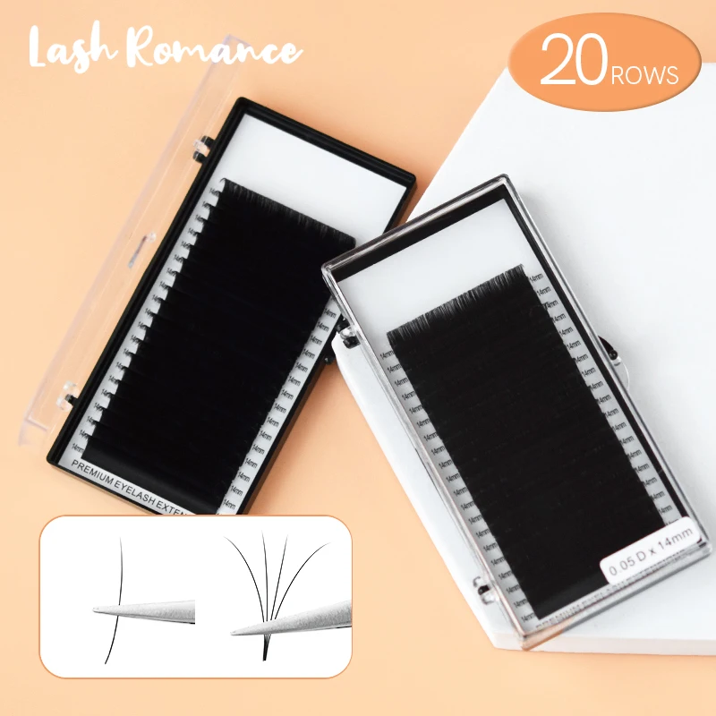 Eyelash Extension Korea Natural - H&L SINCE 1990 Individual Lashes 20