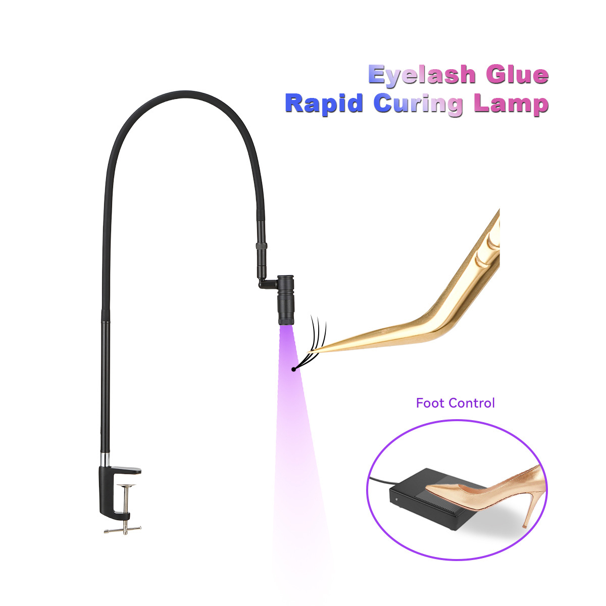 UV eyelash extension lamp graf - đánh giá và giá Eyelash Extension Uv