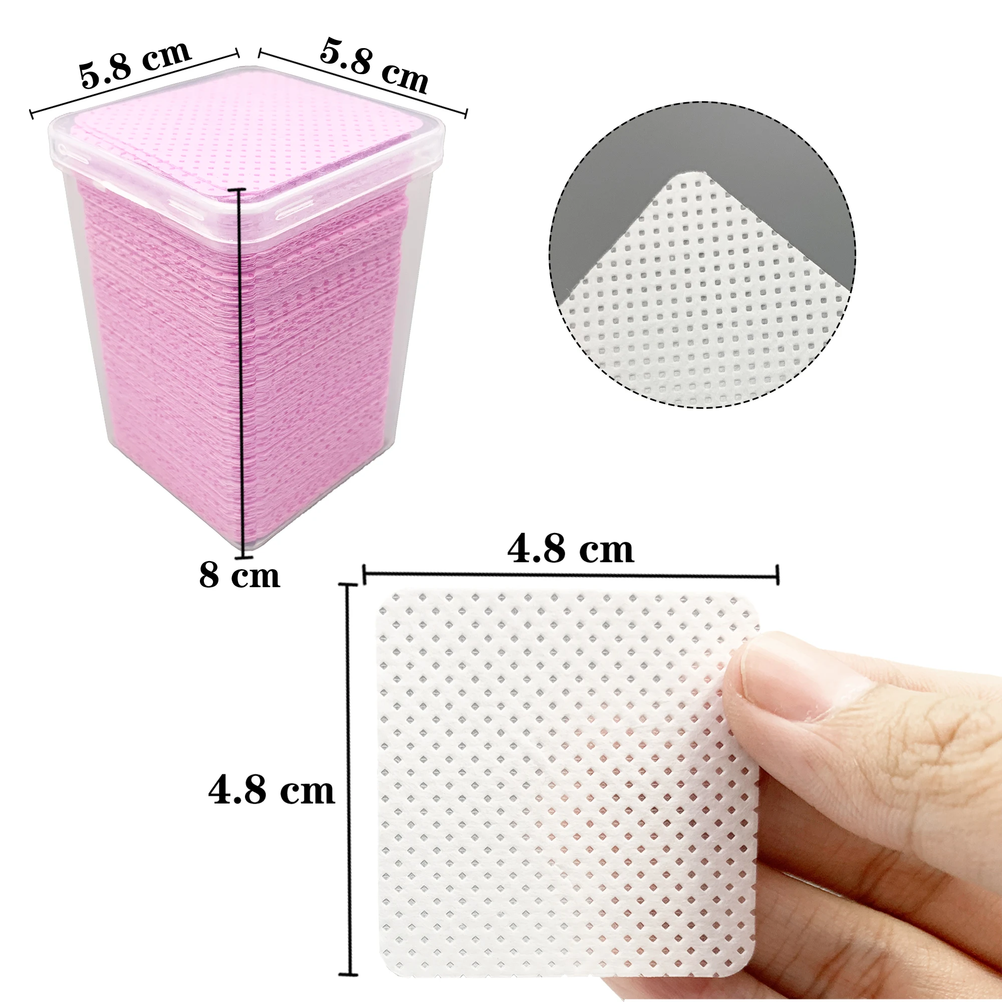 200Pcs/Box Lint Free Nail Wipe - đánh giá và giá Eyelash Extension Cleaning
