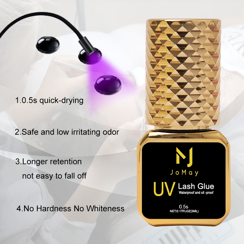 JOMAY 5ml Lashes Adhesive 0.5S - đánh giá và giá Eyelash Extension Uv