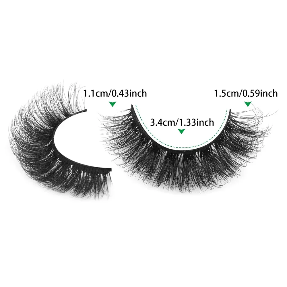 14 Pairs Natural Look Faux Min - đánh giá và giá Eyelash Extension Volume Cat Eye