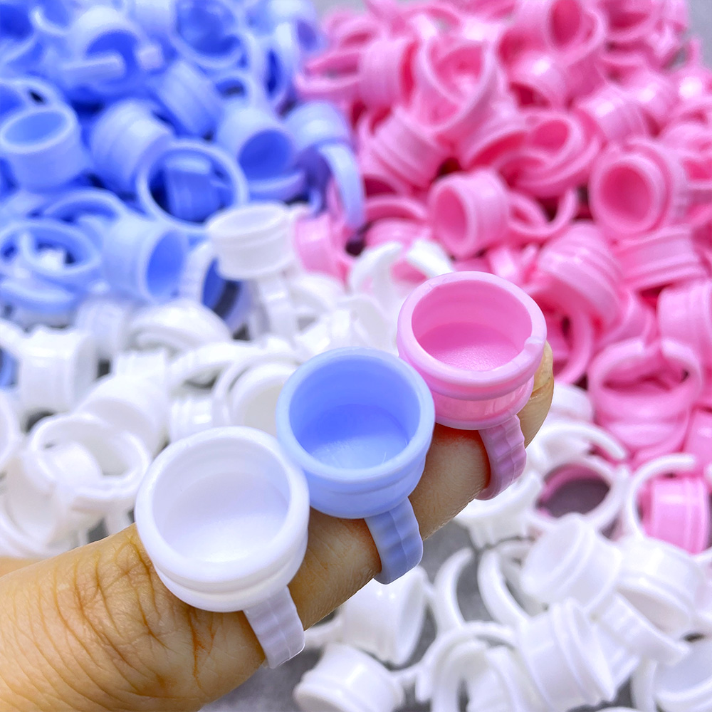 100Pcs Glue Rings For Lashes G - đánh giá và giá Eyelash Extension Glue
