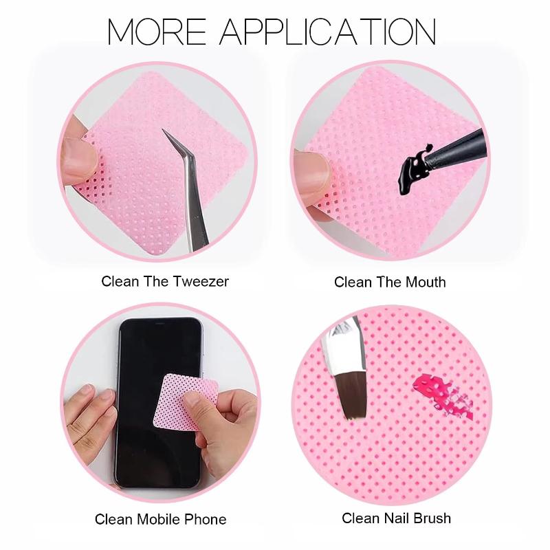 200Pcs Lint‑Free Nail Wipes Ey - đánh giá và giá Eyelash Extension Glue