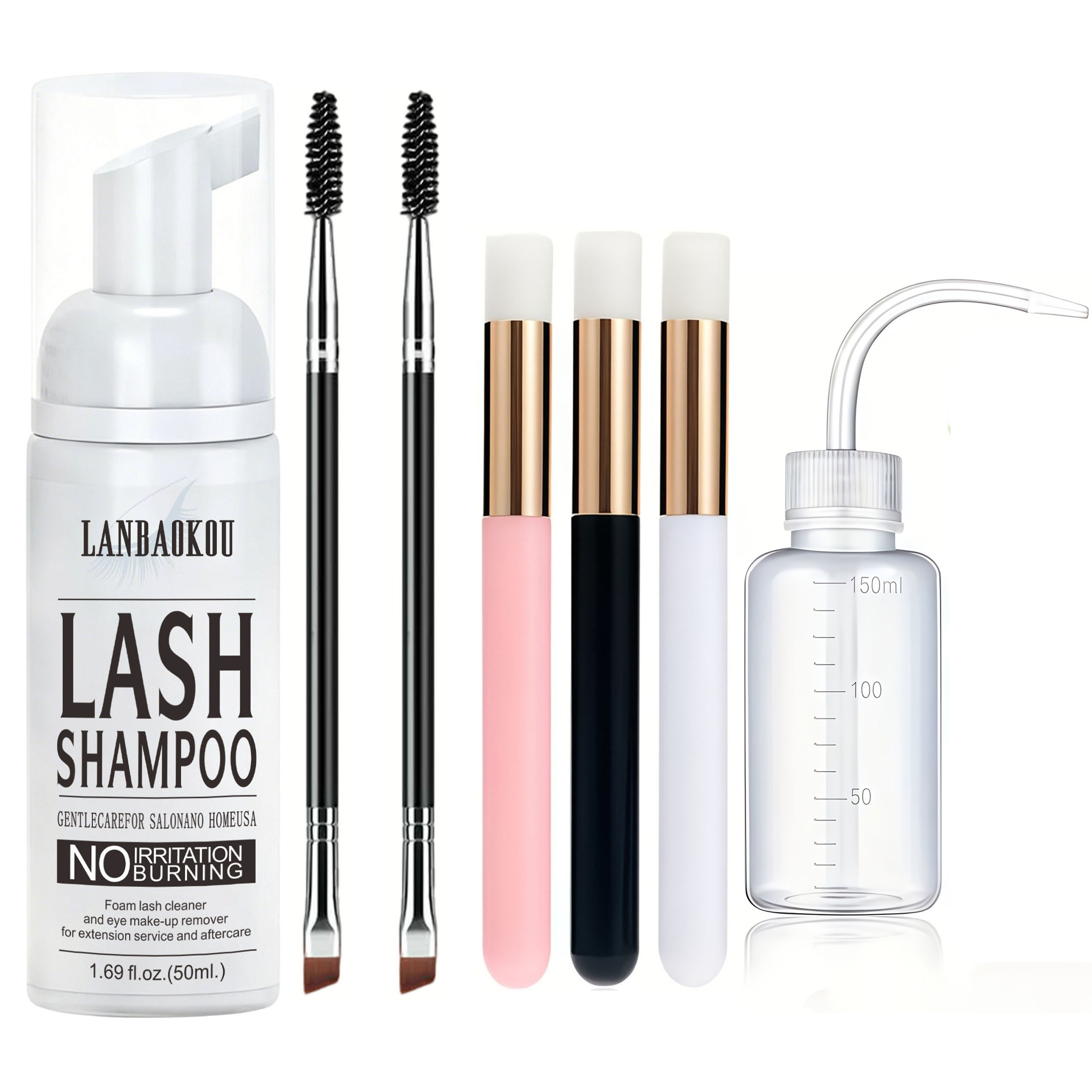 Lash Shampoo for Eyelash 50ML  - đánh giá và giá Eyelash Extension Cleaning