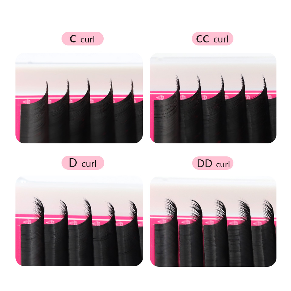 10 Trays Soft Matte Black Cash - đánh giá và giá Eyelash Extensions Classic