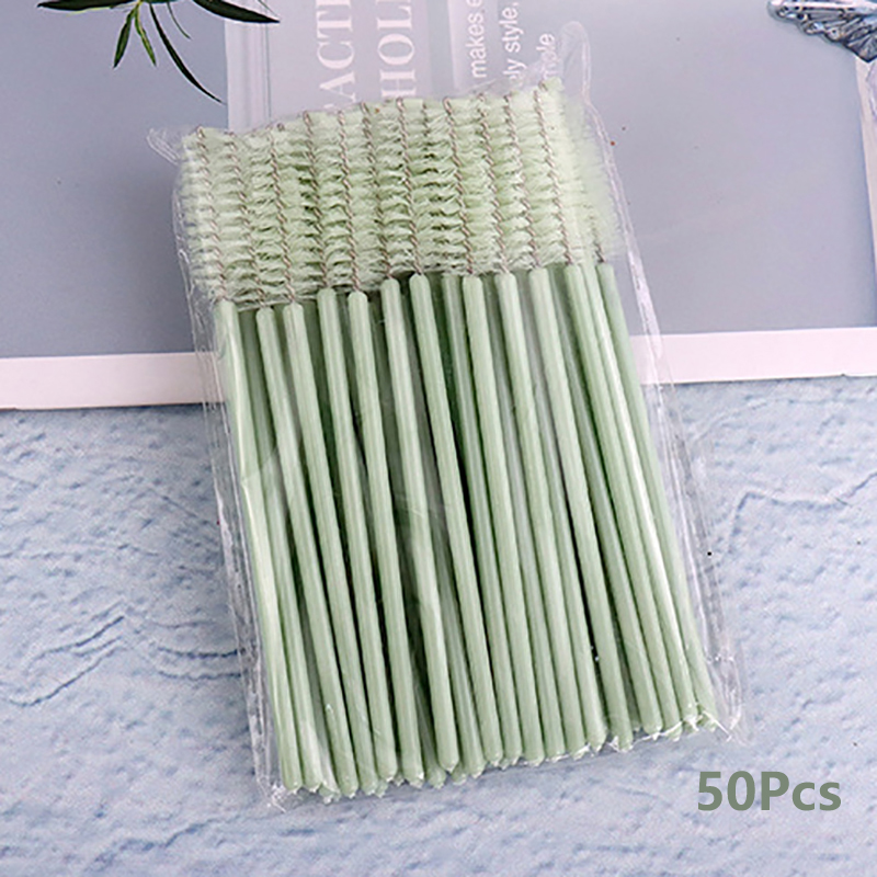 100Pcs Eyelash Brushes Makeup  - đánh giá và giá Eyelash Extension Options