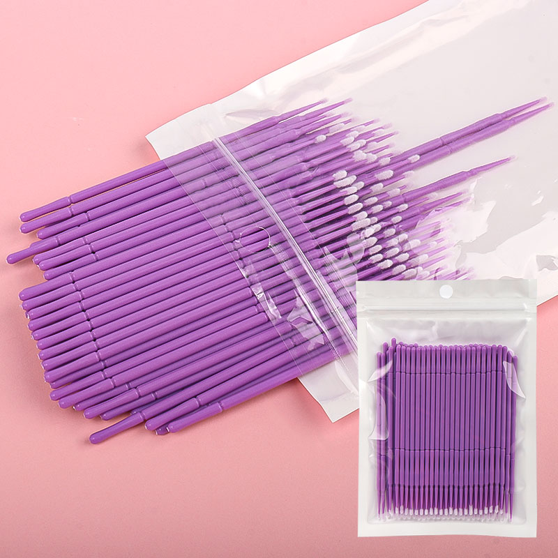 100PCS/Bag Bamboo Eyelash Exte - đánh giá và giá Eyelash Extension Glue