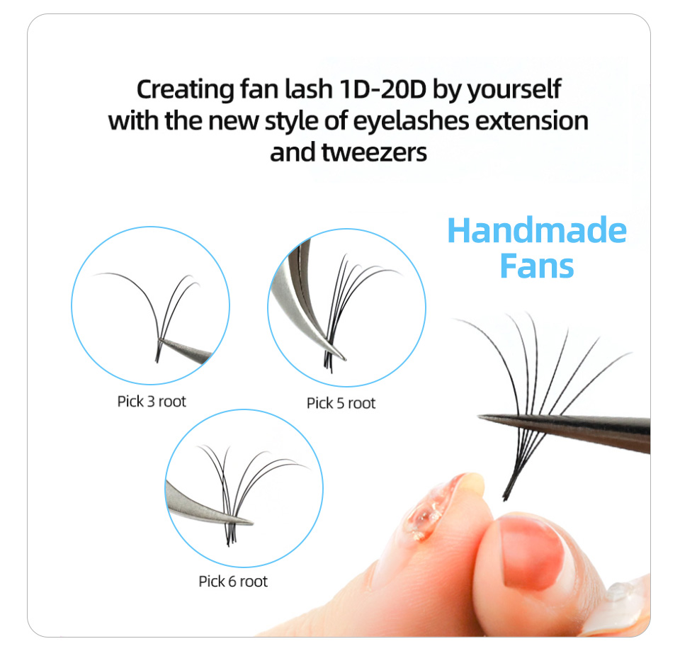 AGUUD Russian Volume J B C CC  - đánh giá và giá Eyelash Extension Korea Natural