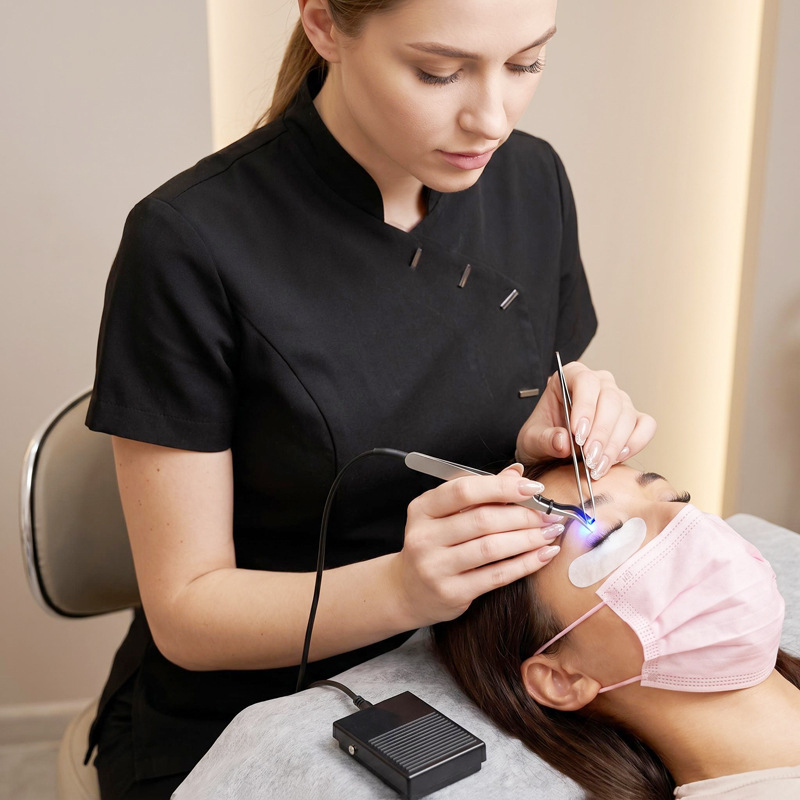 New Foot Operated Thin UV Ligh - đánh giá và giá Eyelash Extension Uv