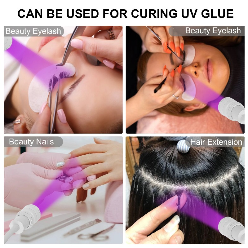 UV Eyelash Lamp Grafting Exten - đánh giá và giá Eyelash Extension Glue