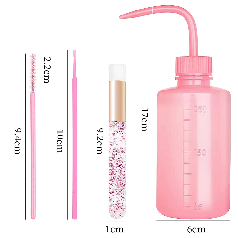153pcs/Set Eyelash Extension S - đánh giá và giá Eyelash Extension Cleaning