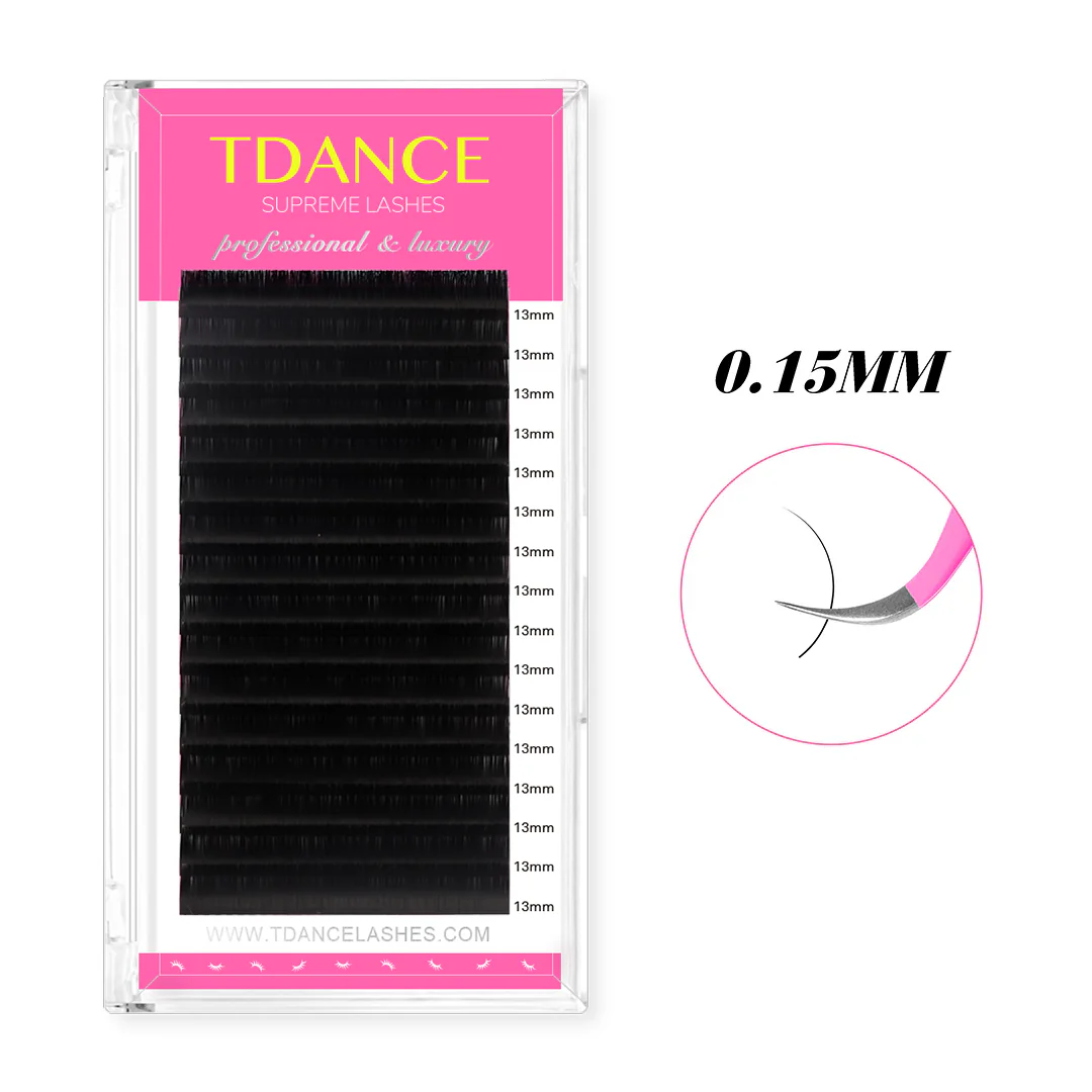 TDANCE 16Rows Classic Lashes I - đánh giá và giá Eyelash Extension Korea Natural