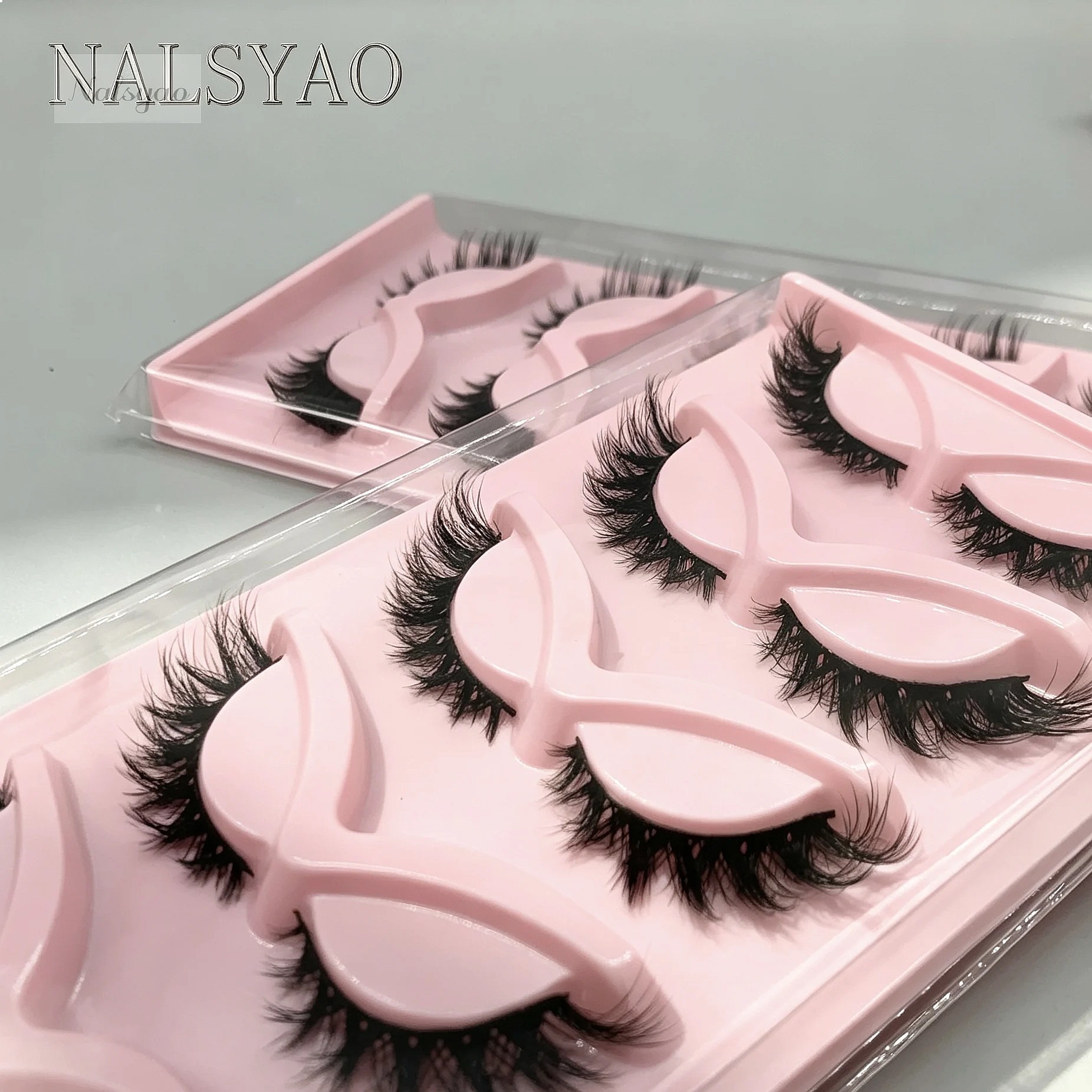 Hot Selling 5 Pairs Cat Eye La - đánh giá và giá Eyelash Extension Volume Cat Eye