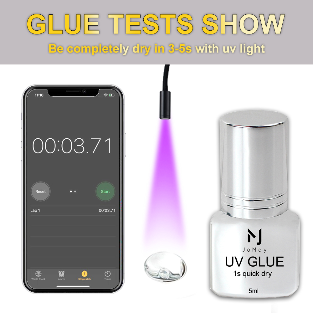 JOMAY Glue Eyelash Extension U - đánh giá và giá Eyelash Extension Uv