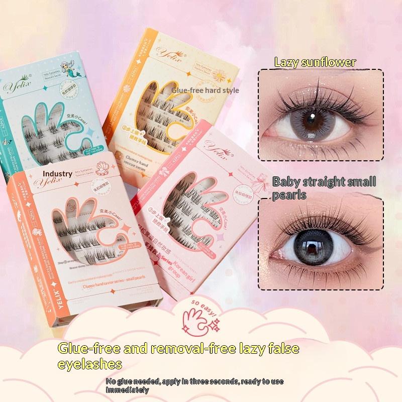7 Rows Self-Adhesive Eyelashes - đánh giá và giá Eyelash Extension Glue