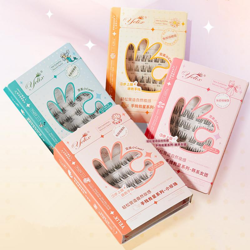 7 Rows Self-Adhesive Eyelashes - đánh giá và giá Eyelash Extension Glue
