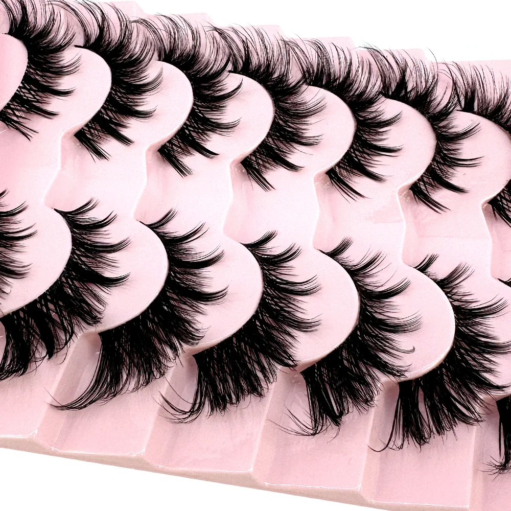 HBZGTLADMink Lashes Wispy Cat  - đánh giá và giá Eyelash Extension Volume Cat Eye