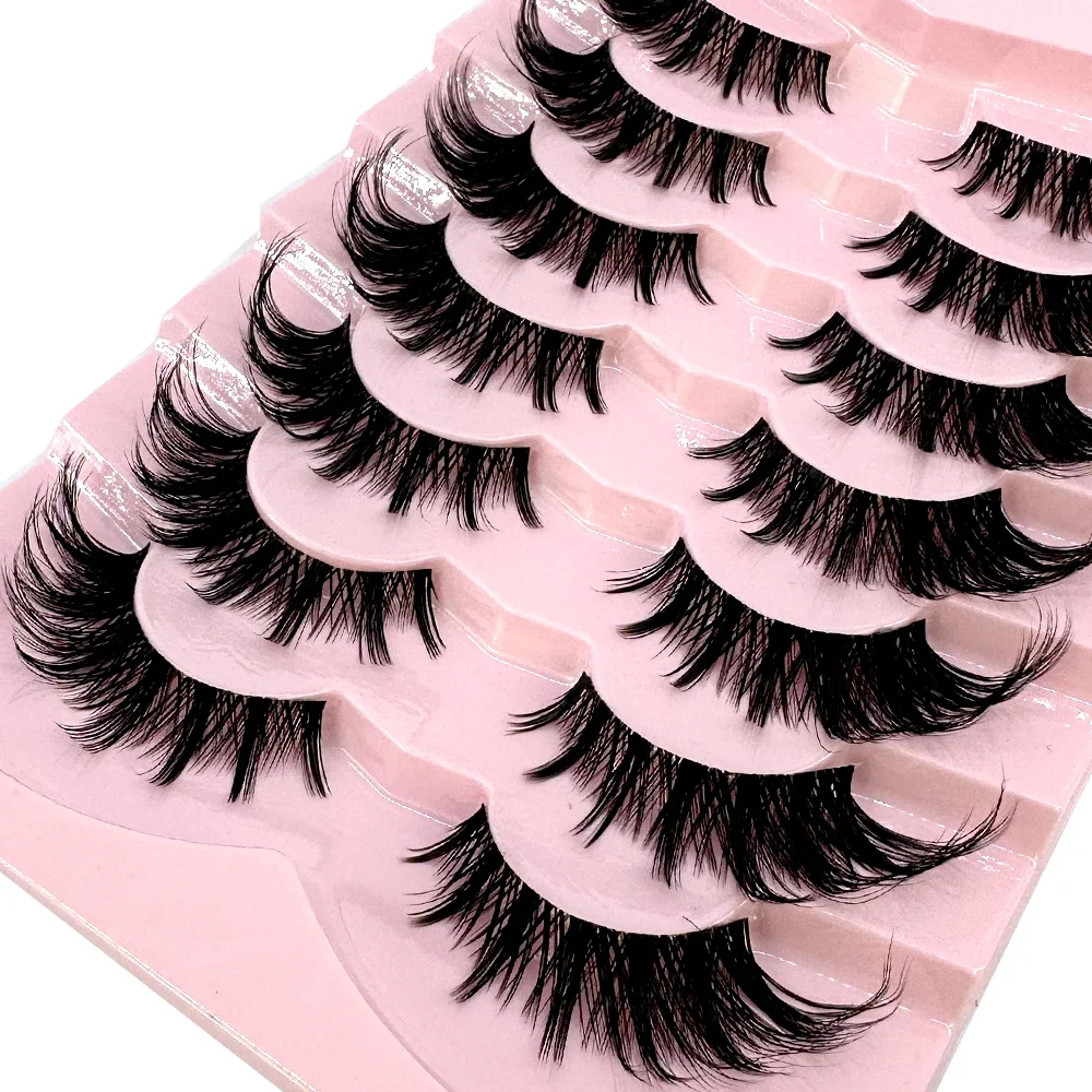 HBZGTLADMink Lashes Wispy Cat  - đánh giá và giá Eyelash Extension Volume Cat Eye