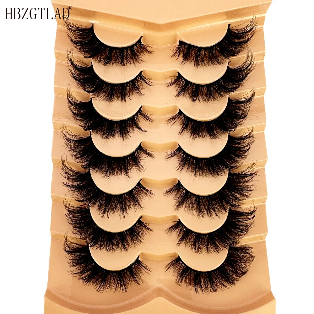 7pairs Thick Cat Eye Lashes Fl - đánh giá và giá Eyelash Extension Volume Cat Eye