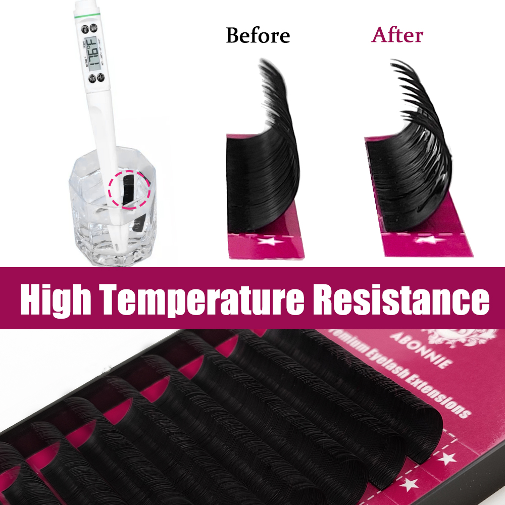 Abonnie 8-17mm Faux Individual - đánh giá và giá Eyelash Extensions Classic
