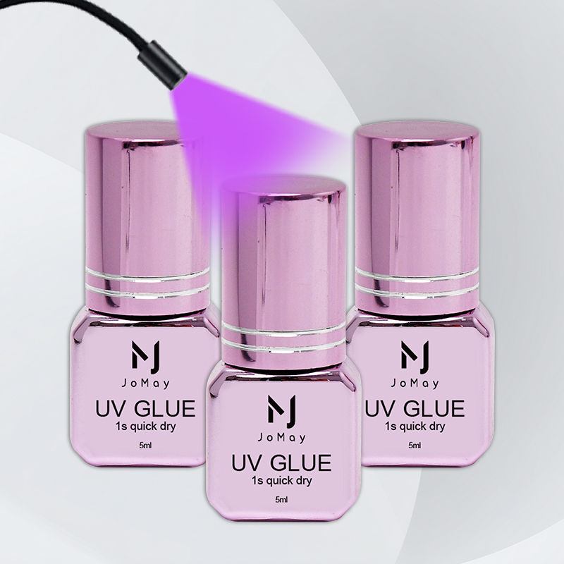 JOMAY 3 Bottles Fast Drying UV - đánh giá và giá Eyelash Extension Uv